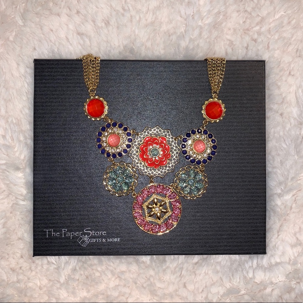 Multicolor Statement Necklace